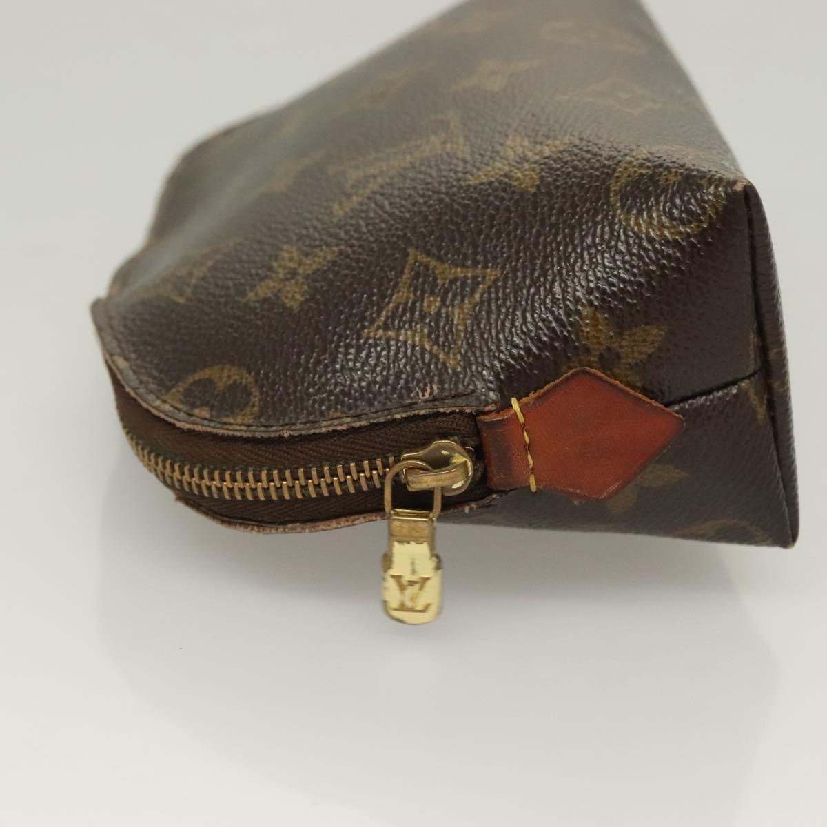 LOUIS VUITTON Monogram Pochette Cosmetic PM Pouch M43998 LV Auth 129990