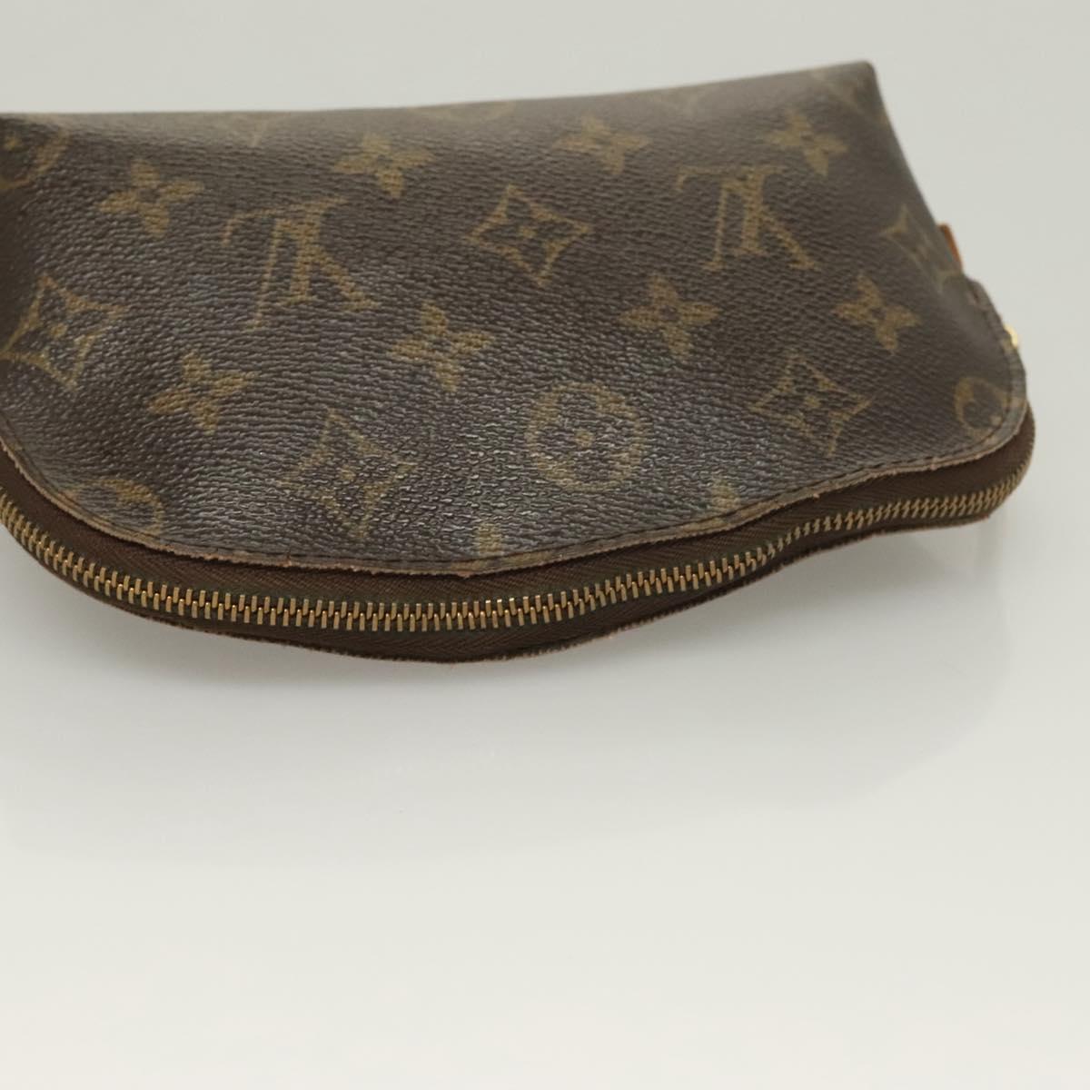 LOUIS VUITTON Monogram Pochette Cosmetic PM Pouch M43998 LV Auth 129990