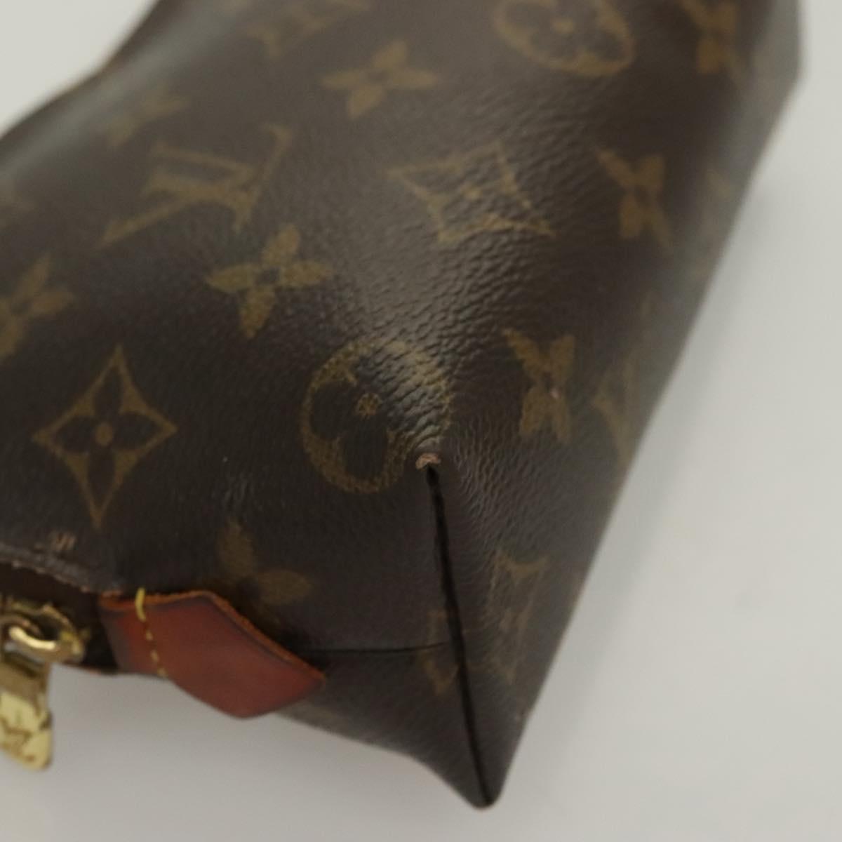 LOUIS VUITTON Monogram Pochette Cosmetic PM Pouch M43998 LV Auth 129990