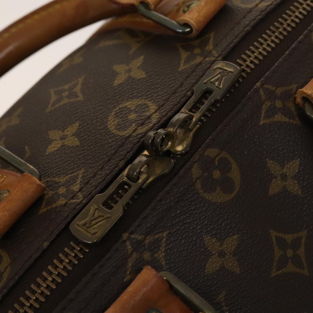 LOUIS VUITTON Monogram Keepall 45 Boston Bag M41428 LV Auth 129993