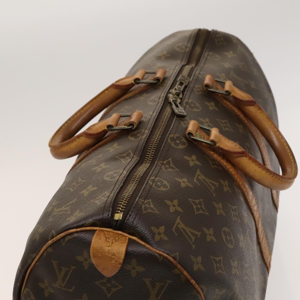 LOUIS VUITTON Monogram Keepall 45 Boston Bag M41428 LV Auth 129993