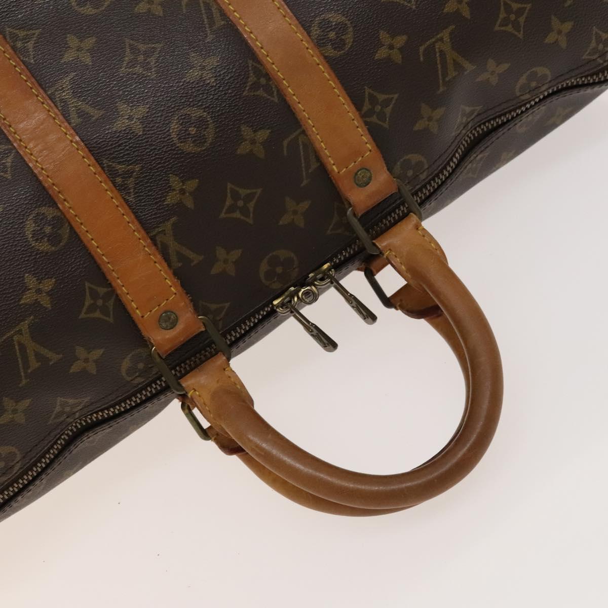 LOUIS VUITTON Monogram Keepall 45 Boston Bag M41428 LV Auth 129993