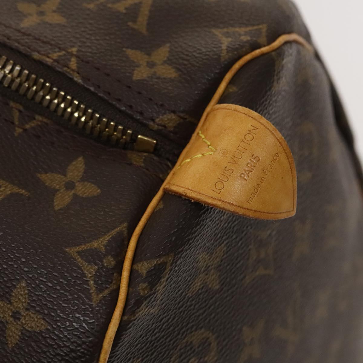 LOUIS VUITTON Monogram Keepall 55 Boston Bag M41424 LV Auth 129995V