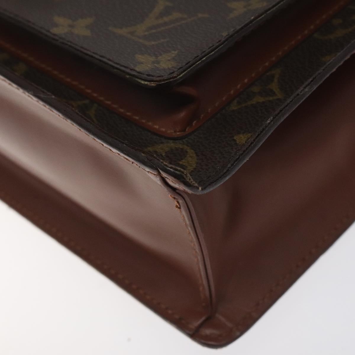 LOUIS VUITTON Monogram Monceau 28 Hand Bag M51185 LV Auth 130004