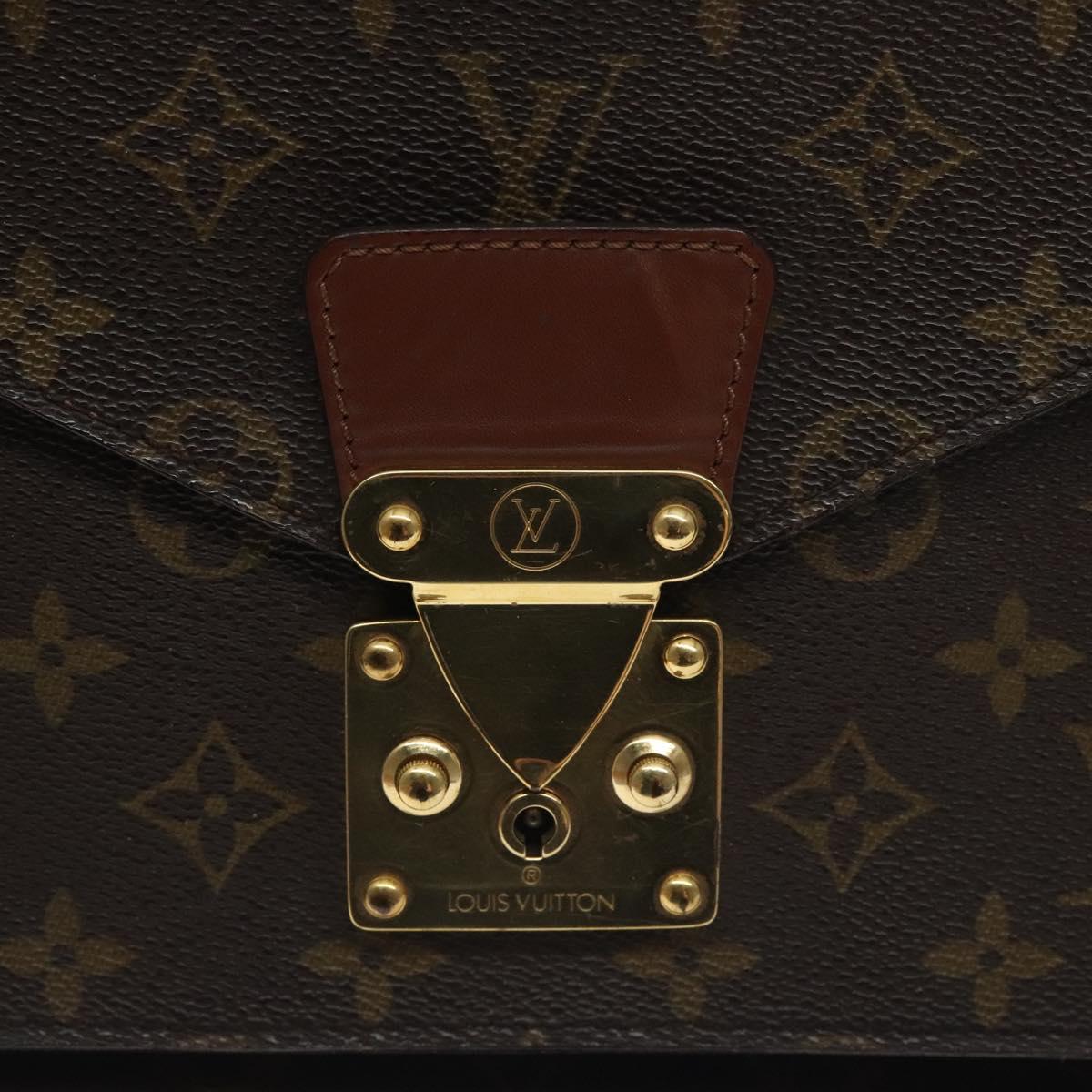 LOUIS VUITTON Monogram Monceau 28 Hand Bag M51185 LV Auth 130004