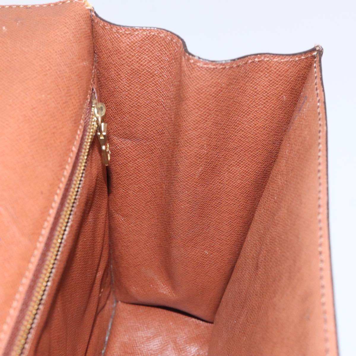 LOUIS VUITTON Monogram Monceau 28 Hand Bag M51185 LV Auth 130004