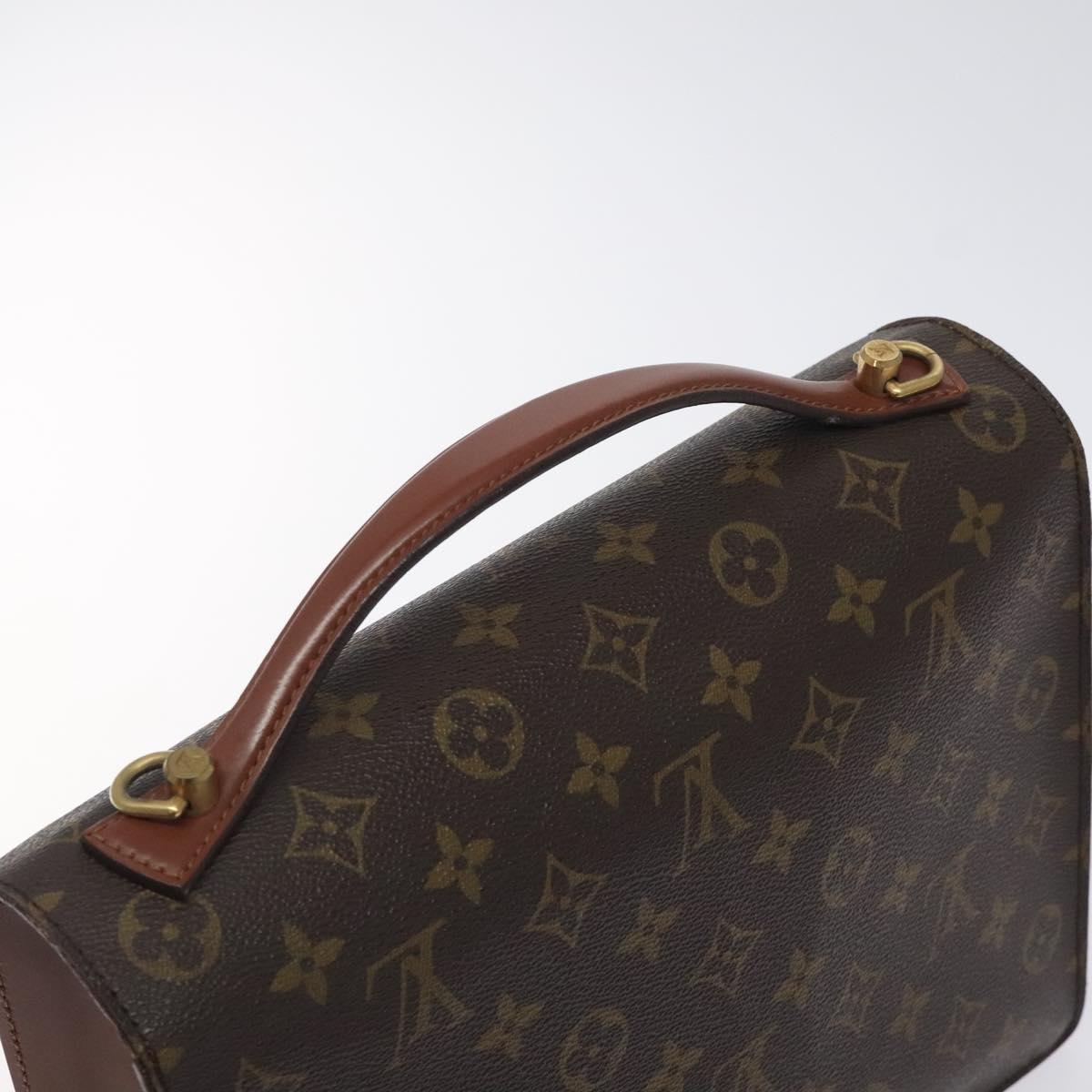 LOUIS VUITTON Monogram Monceau 28 Hand Bag M51185 LV Auth 130004
