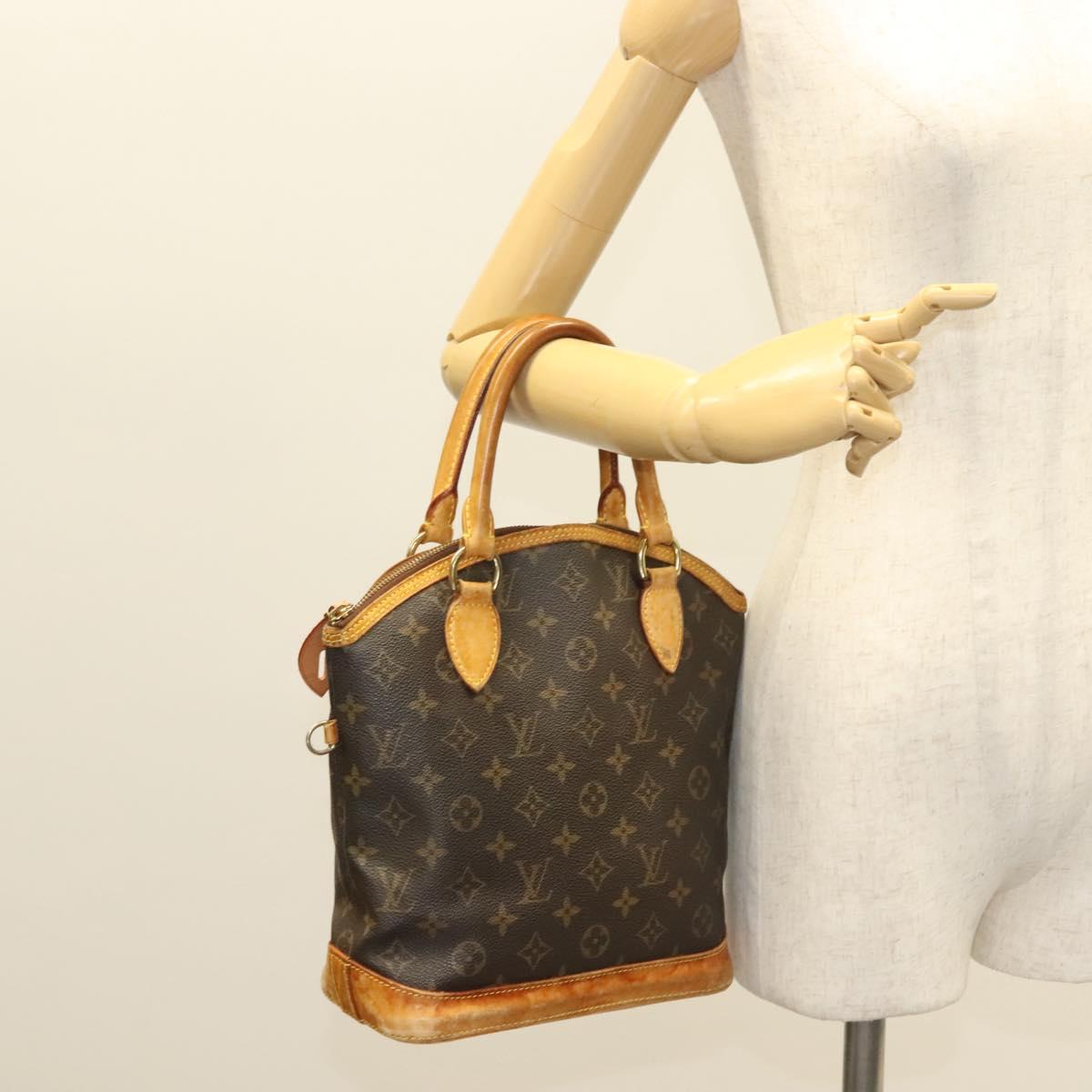 LOUIS VUITTON Monogram Lockit PM Tote Bag M40613 LV Auth 130006