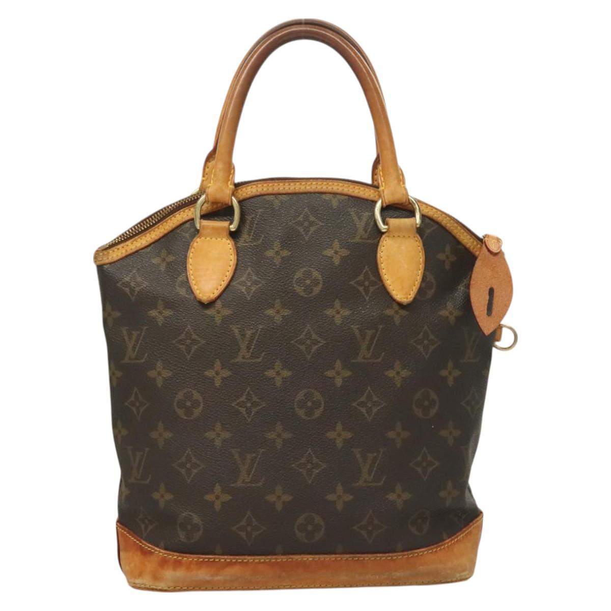 LOUIS VUITTON Monogram Lockit PM Tote Bag M40613 LV Auth 130006