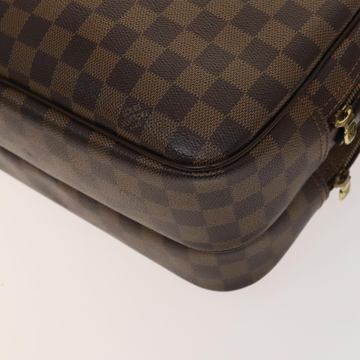 LOUIS VUITTON Damier Ebene Reporter PM Shoulder Bag N45253 LV Auth 130016