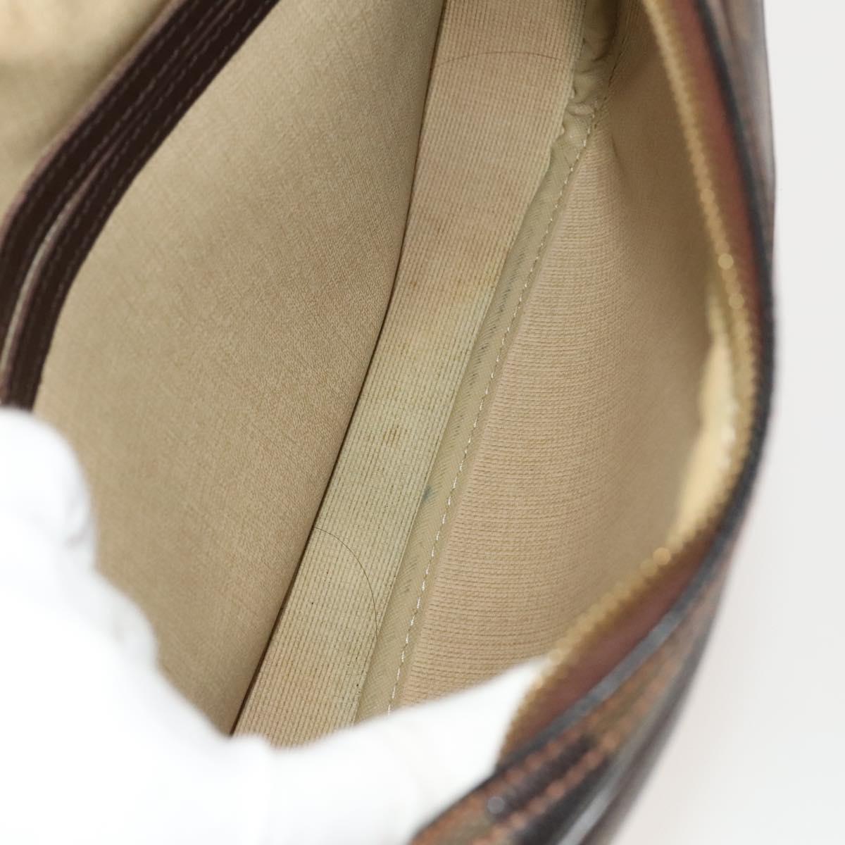 LOUIS VUITTON Damier Ebene Reporter PM Shoulder Bag N45253 LV Auth 130016