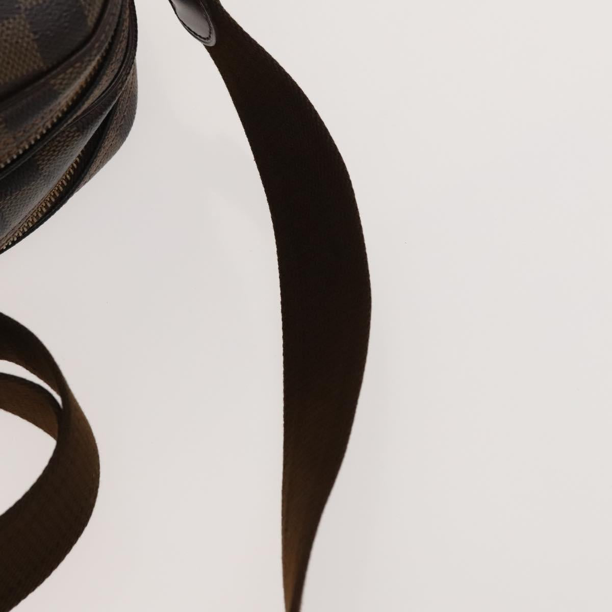 LOUIS VUITTON Damier Ebene Reporter PM Shoulder Bag N45253 LV Auth 130016