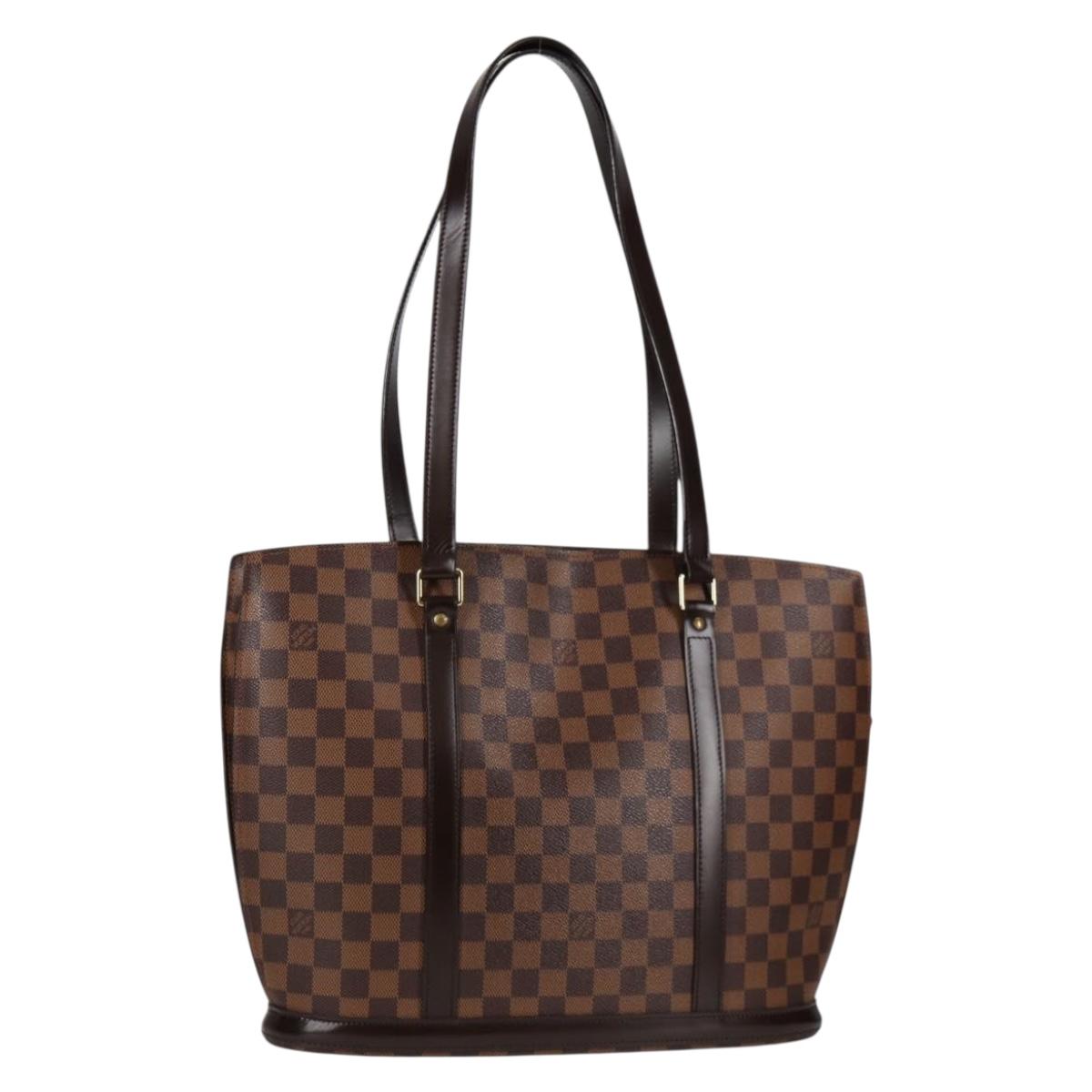 LOUIS VUITTON Damier Ebene Babylone Shoulder Bag SPO N51103 LV Auth 130017A