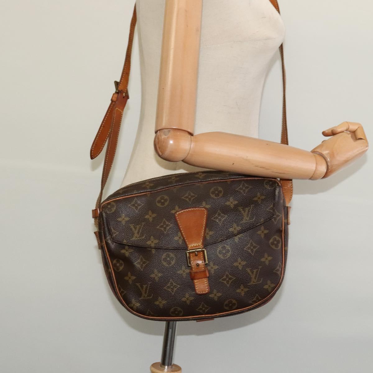 LOUIS VUITTON Monogram Jeune Fille GM Shoulder Bag M51225 LV Auth 130024