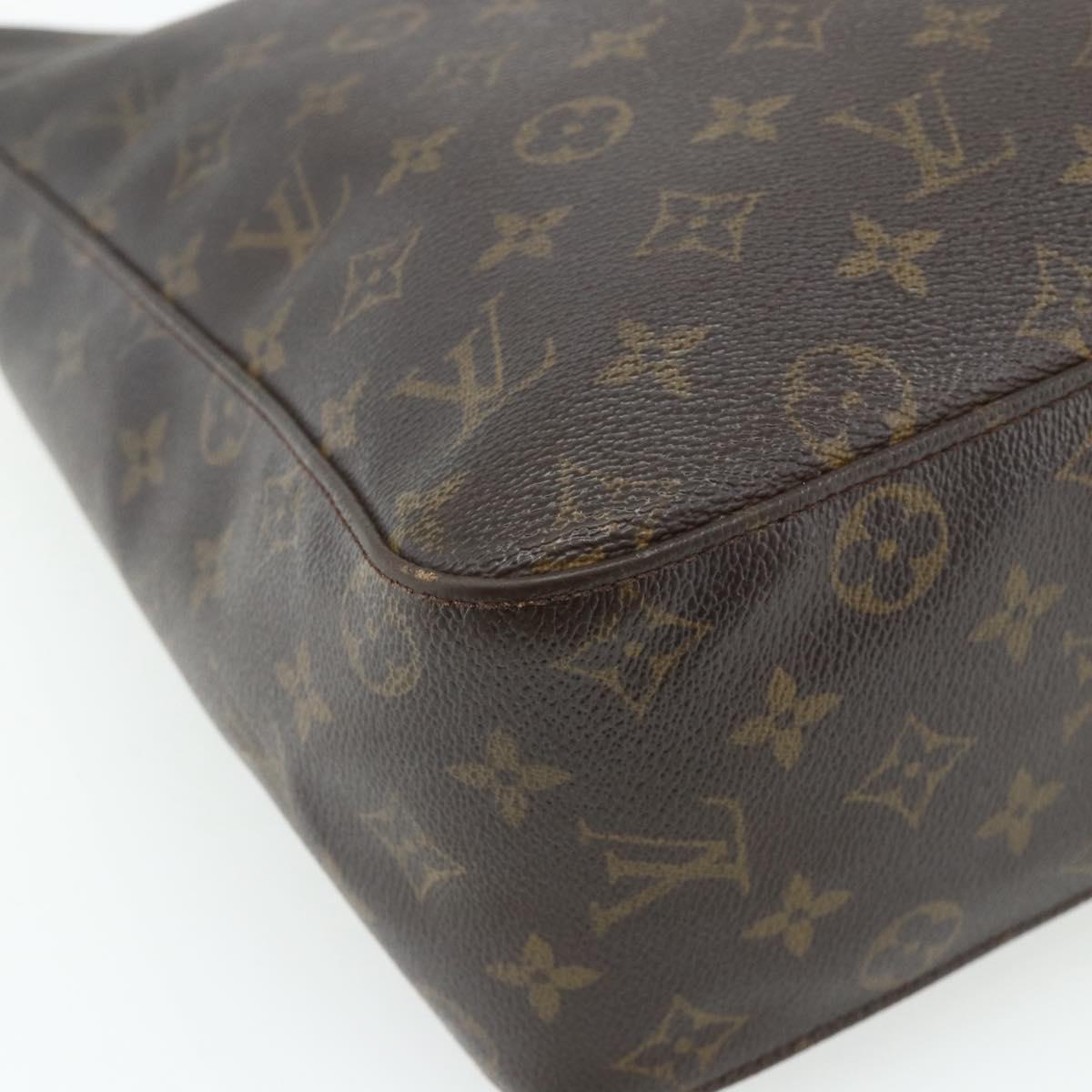 LOUIS VUITTON Monogram Looping GM Shoulder Bag M51145 LV Auth 130026