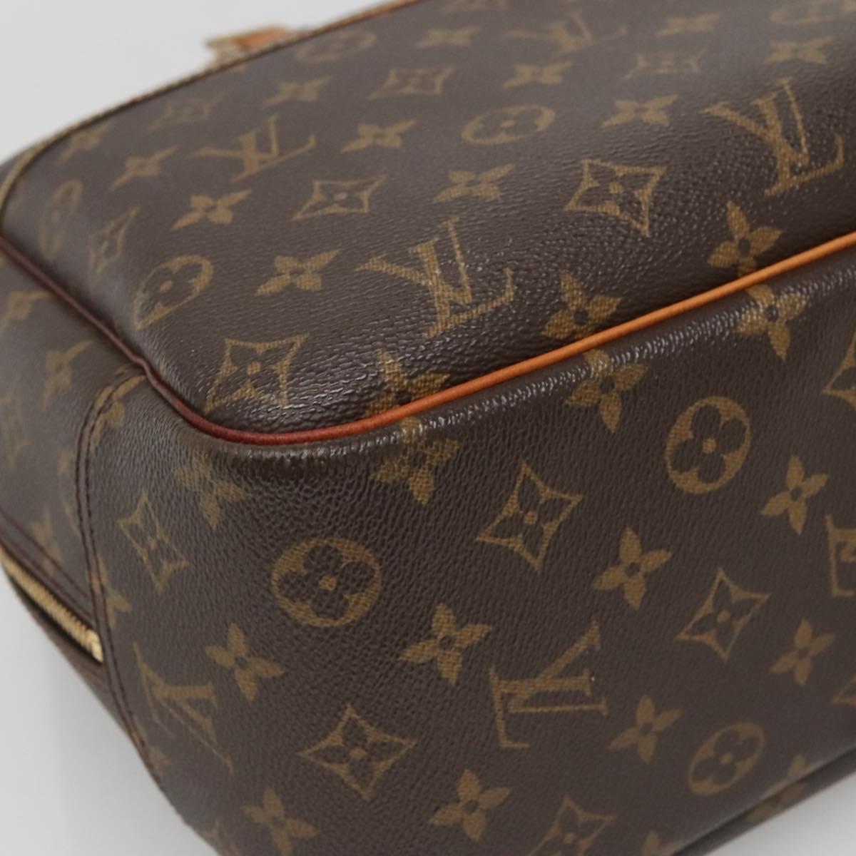 LOUIS VUITTON Monogram Deauville Hand Bag M47270 LV Auth 130031