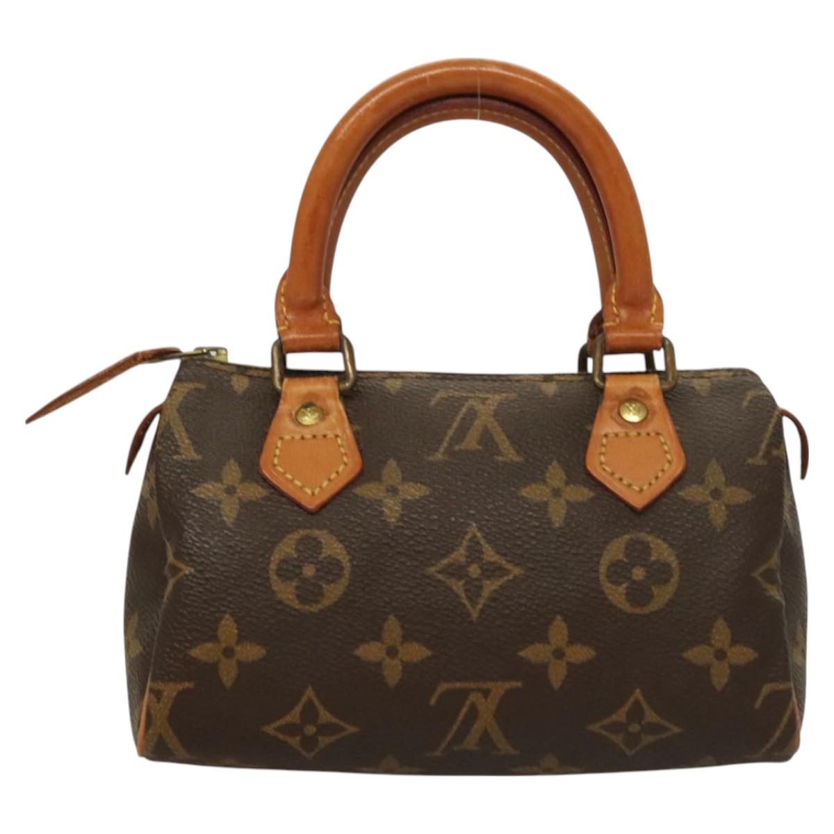 LOUIS VUITTON Monogram Mini Speedy Hand Bag Vintage M41534 LV Auth 130032