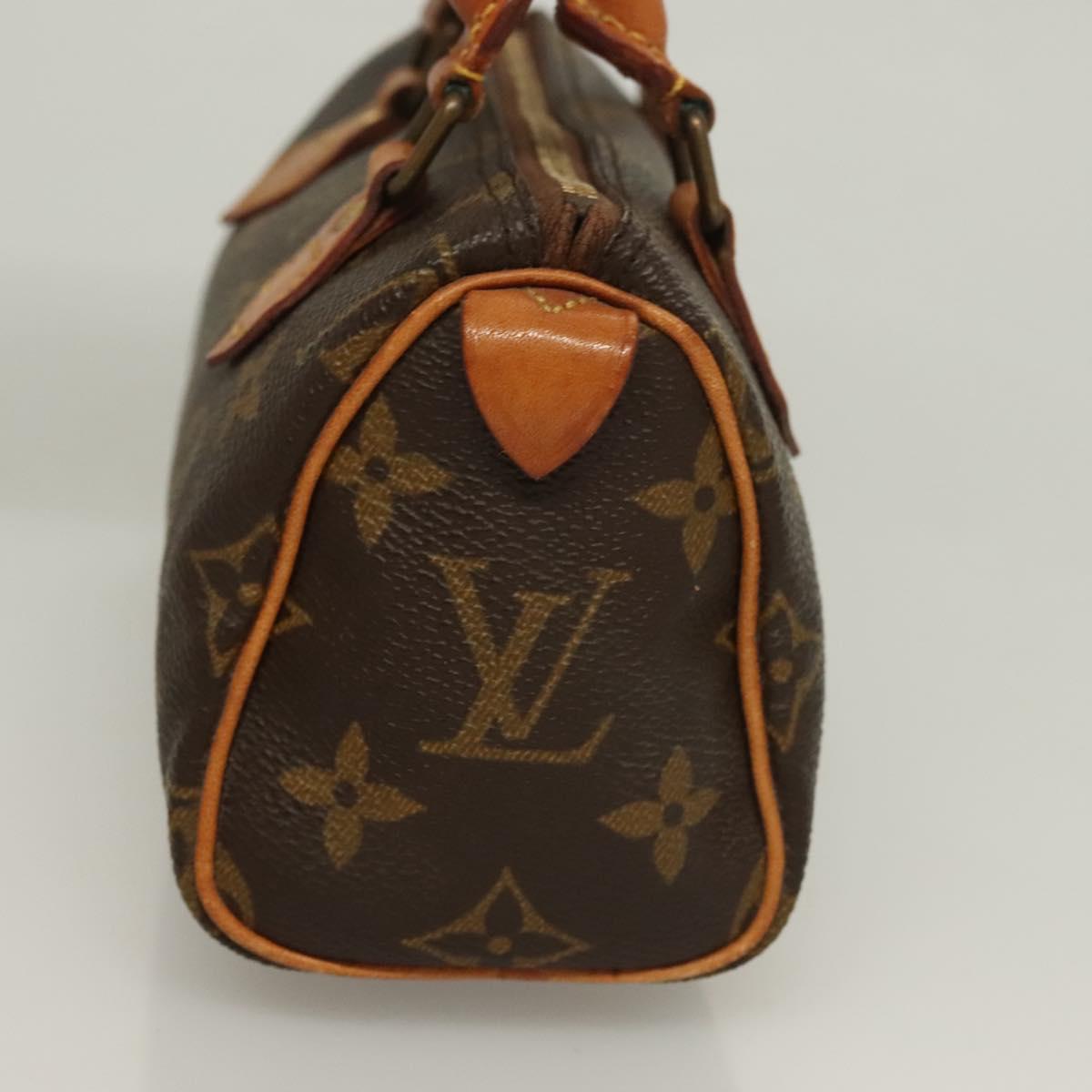 LOUIS VUITTON Monogram Mini Speedy Hand Bag Vintage M41534 LV Auth 130032