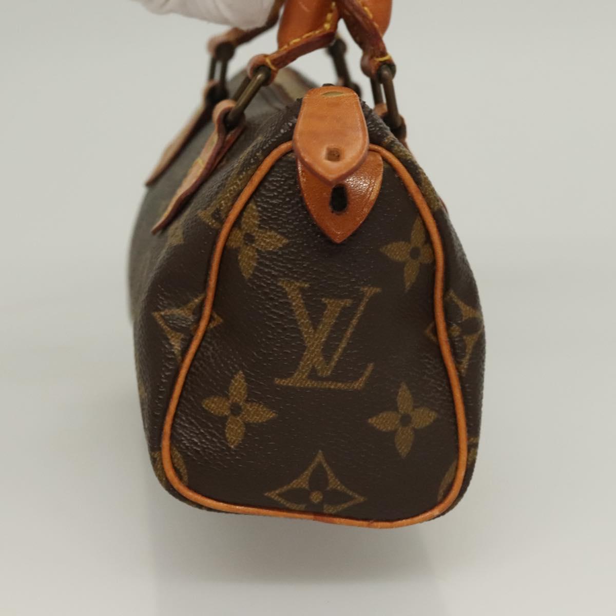 LOUIS VUITTON Monogram Mini Speedy Hand Bag Vintage M41534 LV Auth 130032
