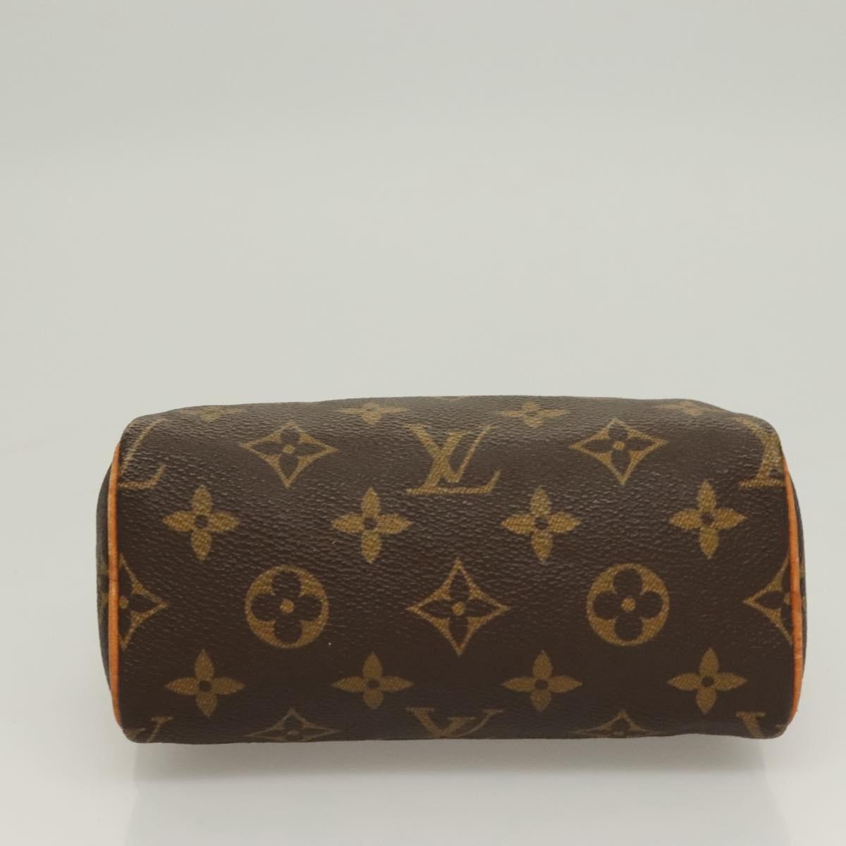 LOUIS VUITTON Monogram Mini Speedy Hand Bag Vintage M41534 LV Auth 130032