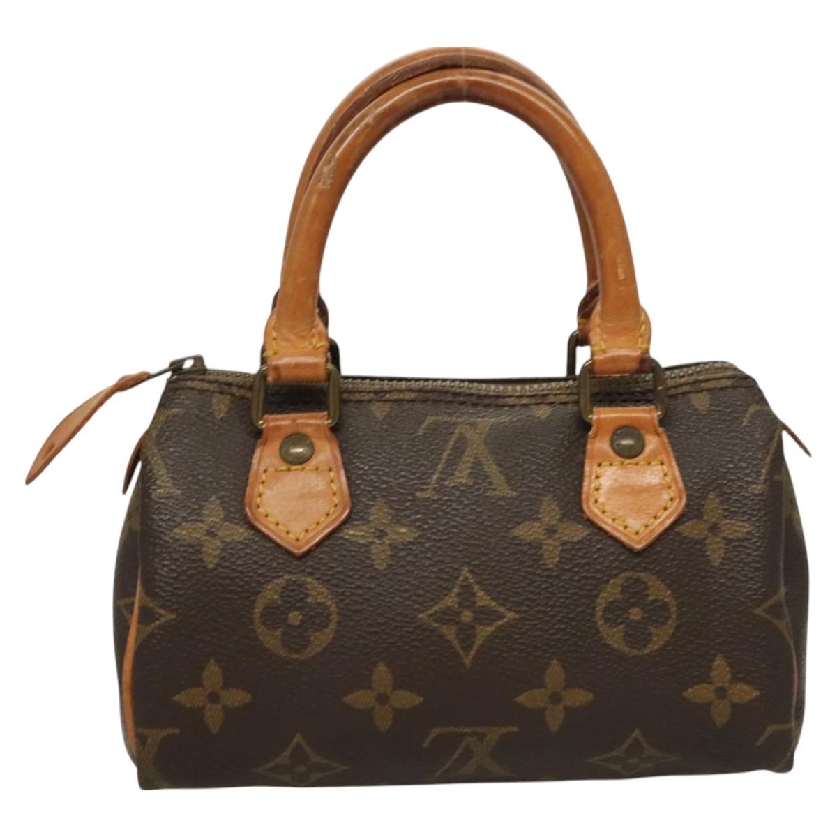 LOUIS VUITTON Monogram Mini Speedy Hand Bag Vintage M41534 LV Auth 130033