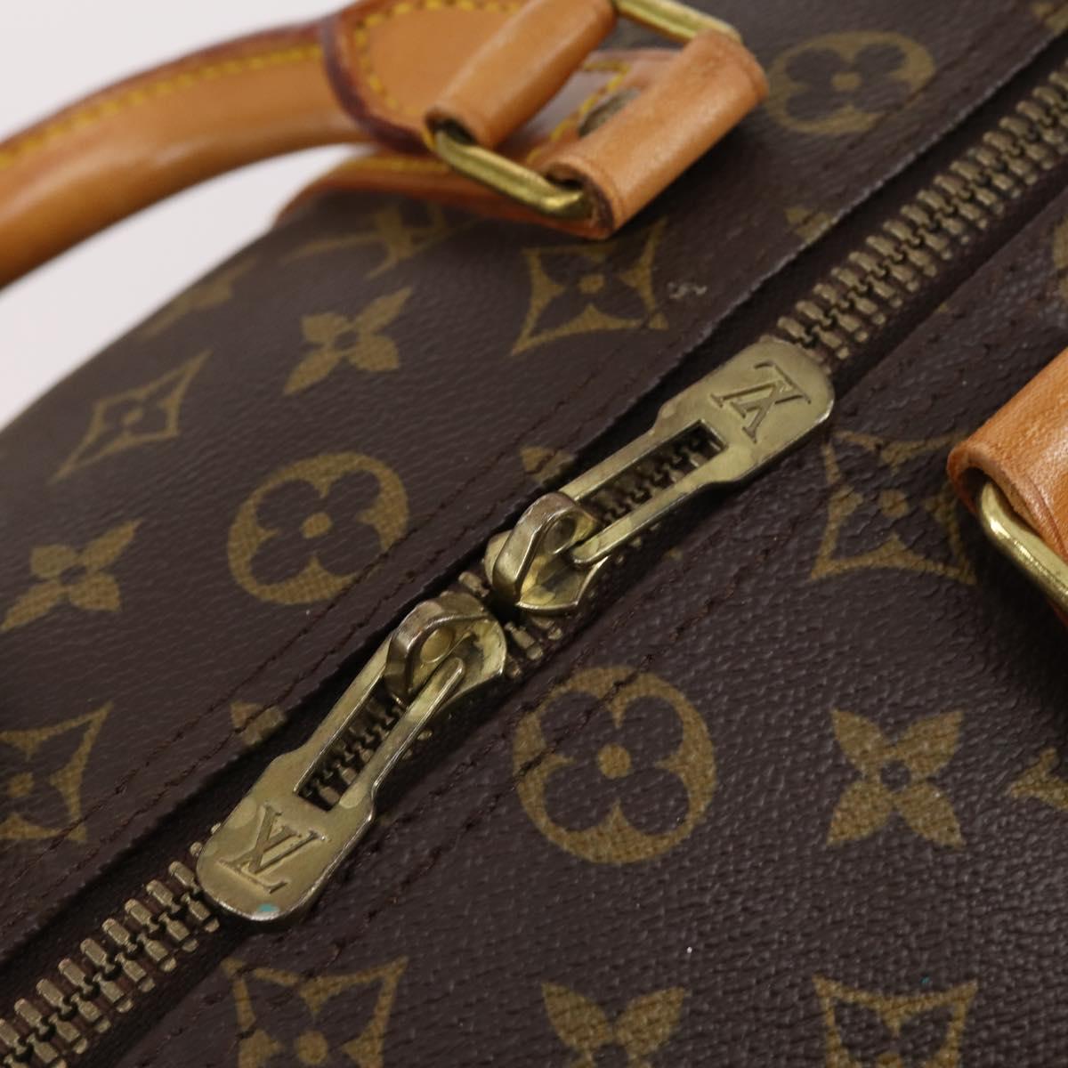 LOUIS VUITTON Monogram Keepall 45 Boston Bag M41428 LV Auth 130034