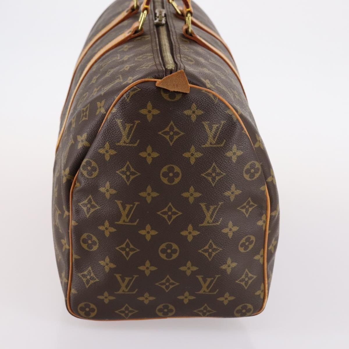 LOUIS VUITTON Monogram Keepall 45 Boston Bag M41428 LV Auth 130034