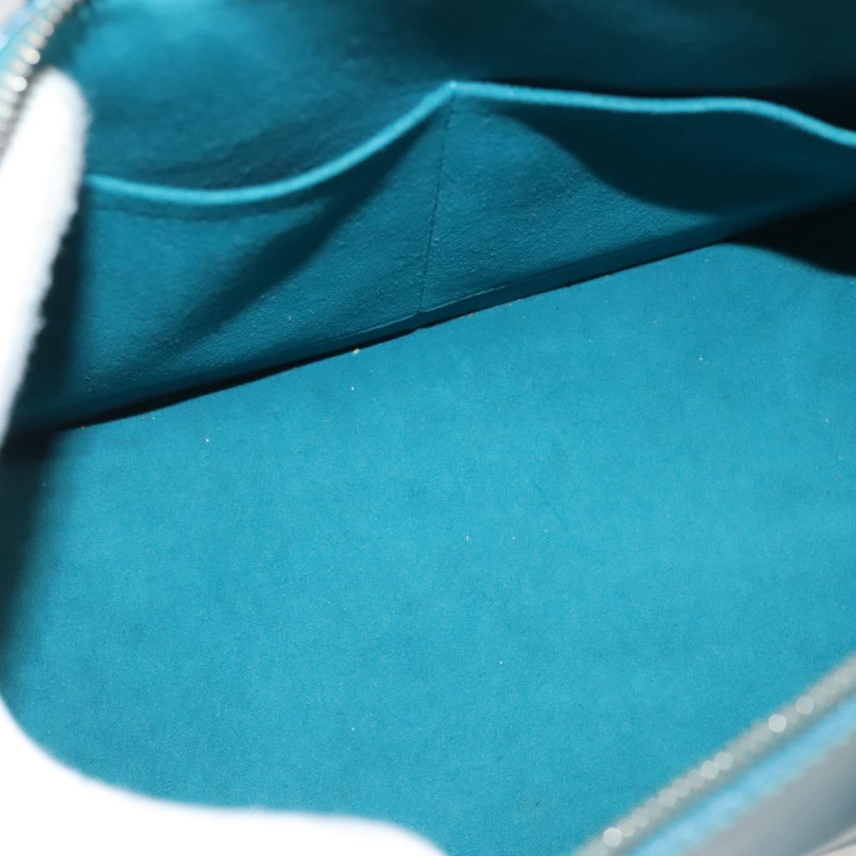 LOUIS VUITTON Epi Alma PM Hand Bag Cyan M40624 LV Auth 130038