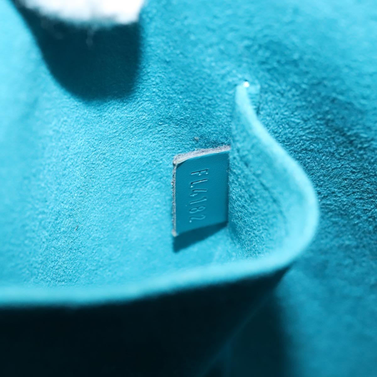 LOUIS VUITTON Epi Alma PM Hand Bag Cyan M40624 LV Auth 130038