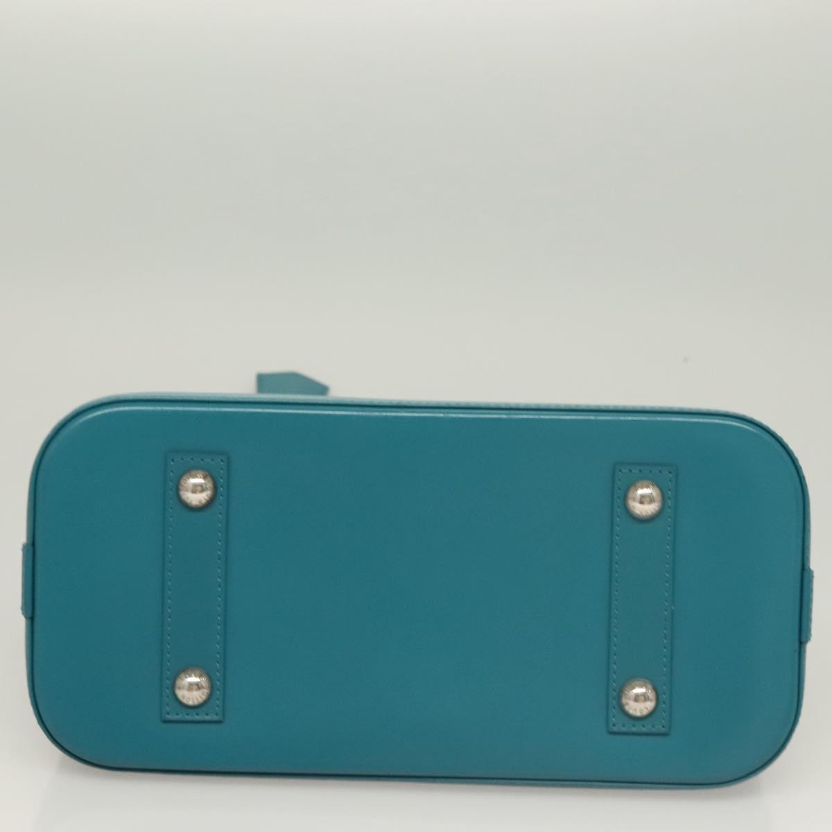 LOUIS VUITTON Epi Alma PM Hand Bag Cyan M40624 LV Auth 130038