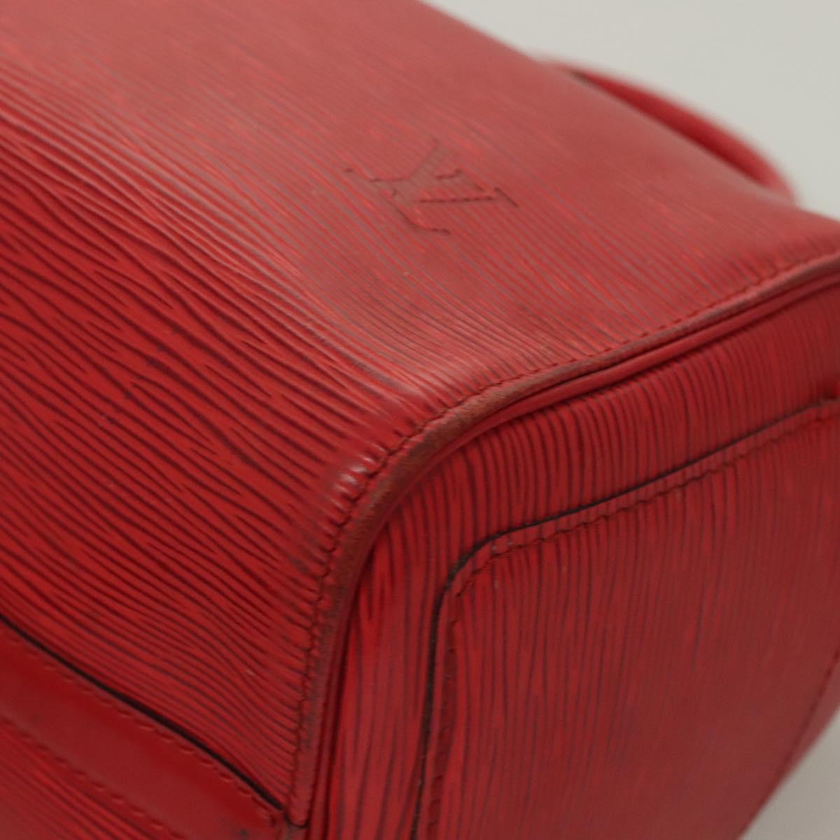 LOUIS VUITTON Epi Speedy 25 Hand Bag Castilian Red M43017 LV Auth 130045