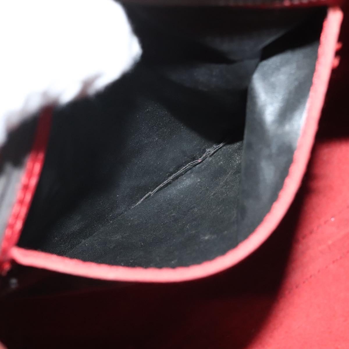 LOUIS VUITTON Epi Speedy 25 Hand Bag Castilian Red M43017 LV Auth 130045