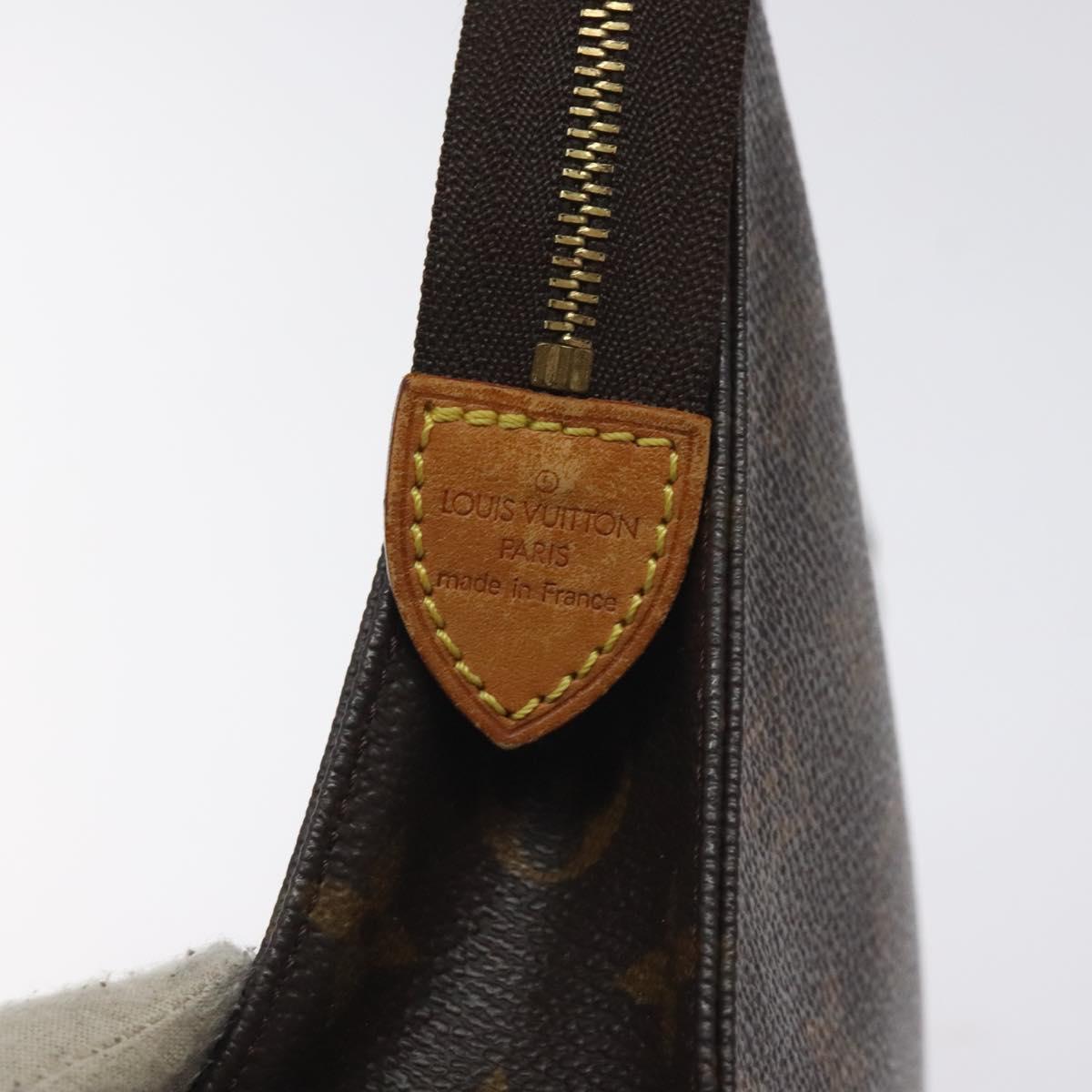 LOUIS VUITTON Monogram Poche Toilette 19 Pouch M47544 LV Auth 130051