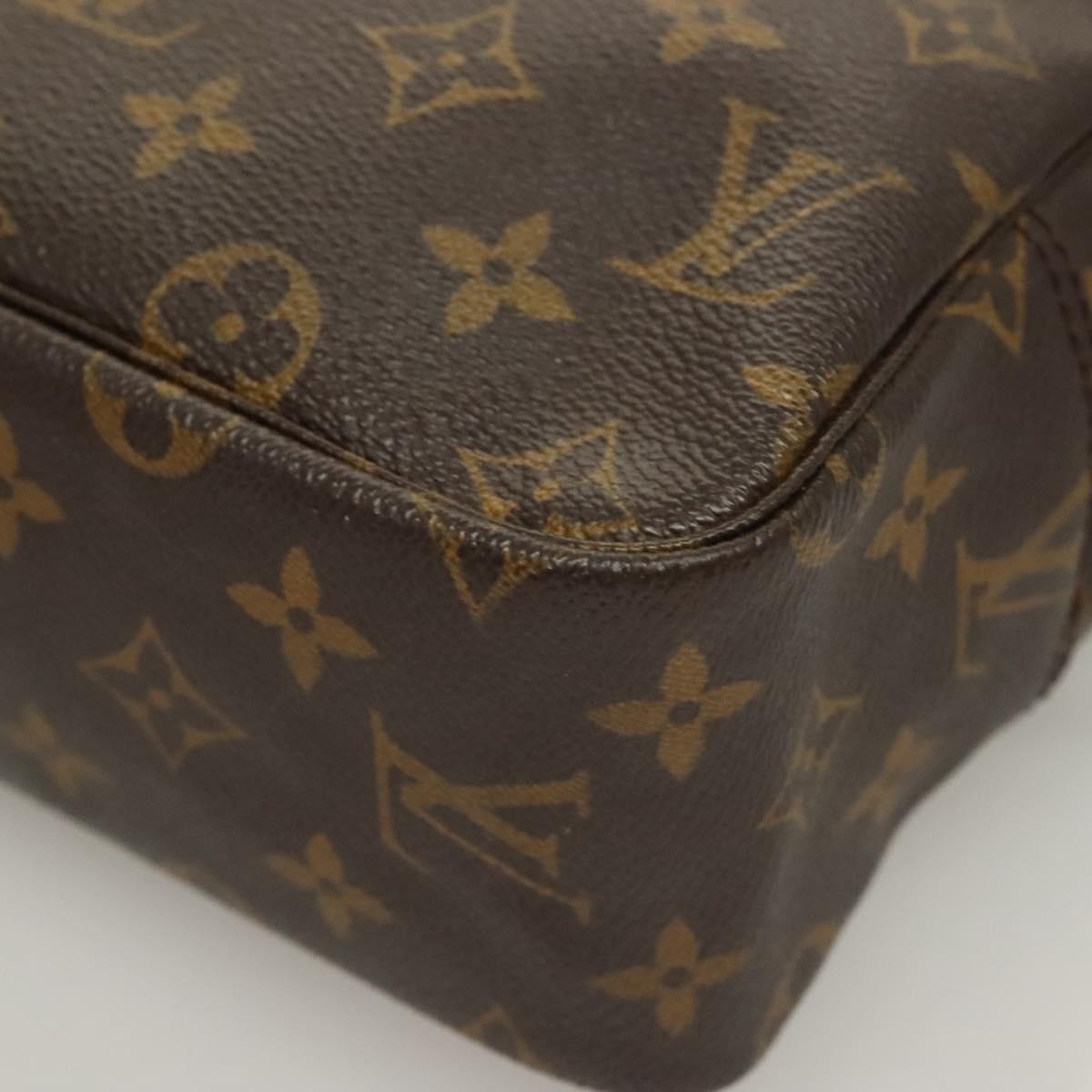LOUIS VUITTON Monogram Trousse Toilette 28 Clutch Bag M47522 LV Auth 130053