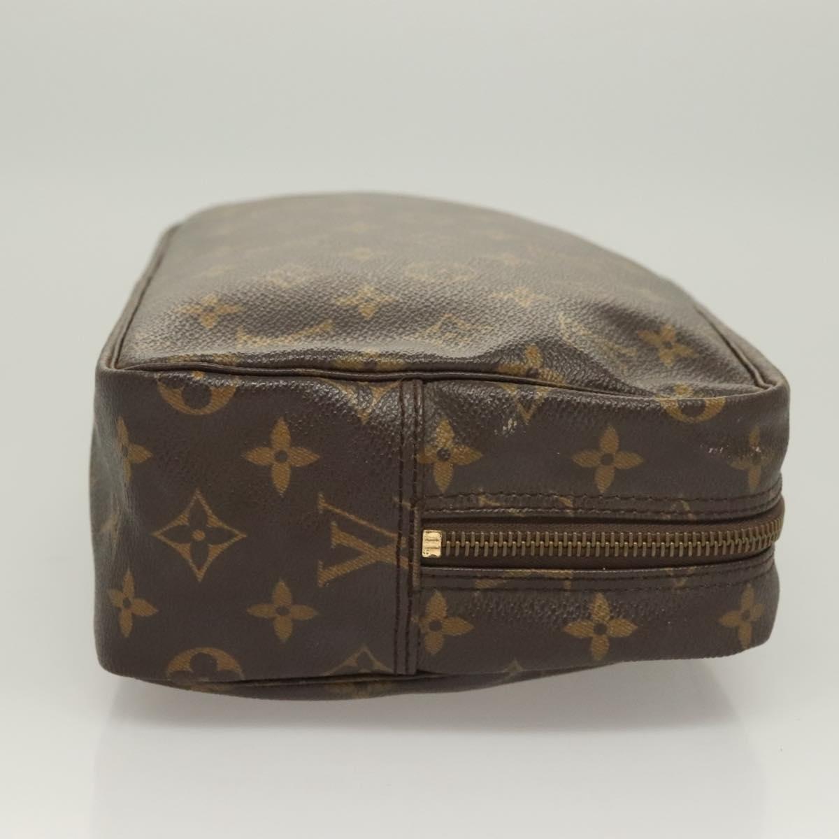 LOUIS VUITTON Monogram Trousse Toilette 28 Clutch Bag M47522 LV Auth 130053