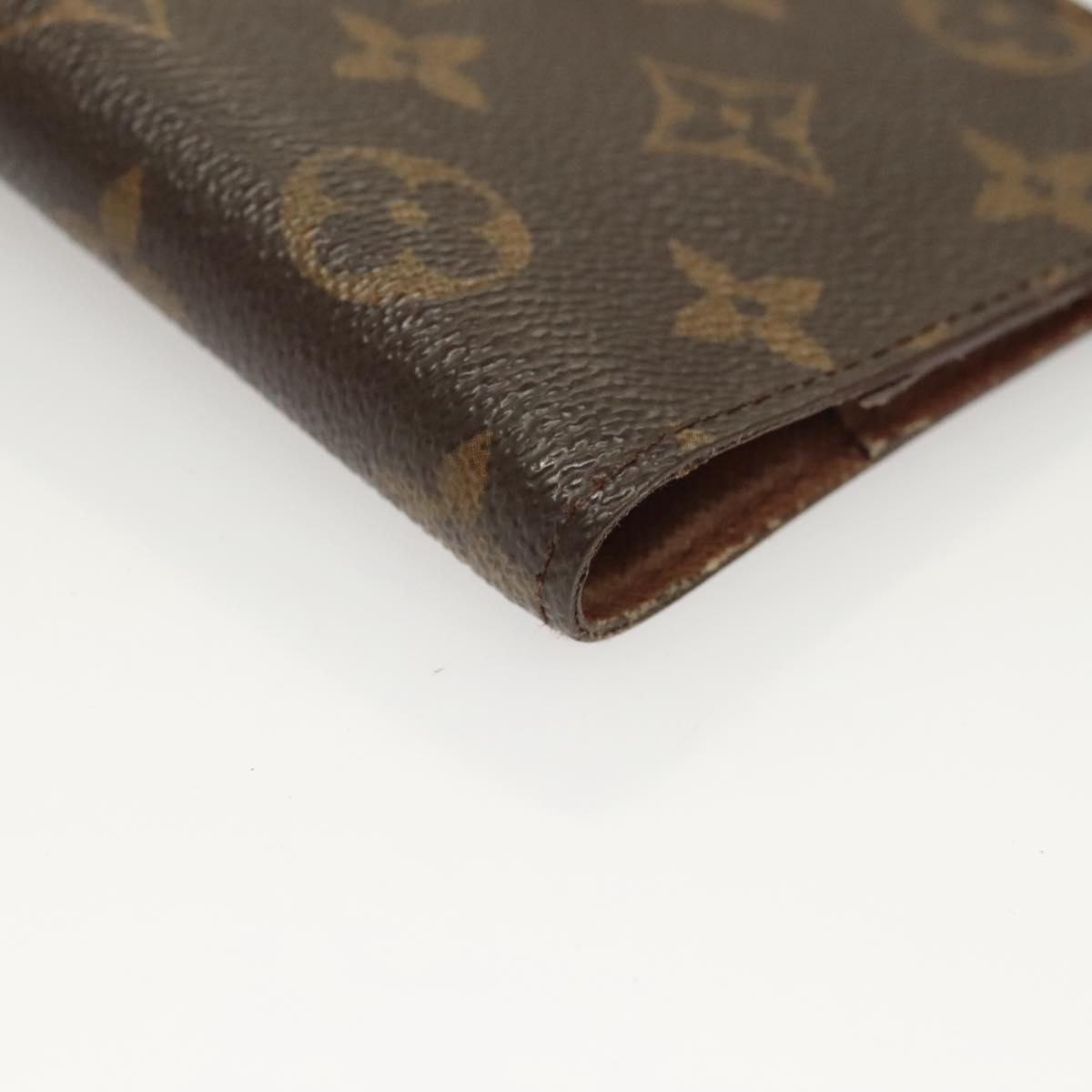 LOUIS VUITTON Monogram Agenda PM Day Planner Cover R20005 LV Auth 130056