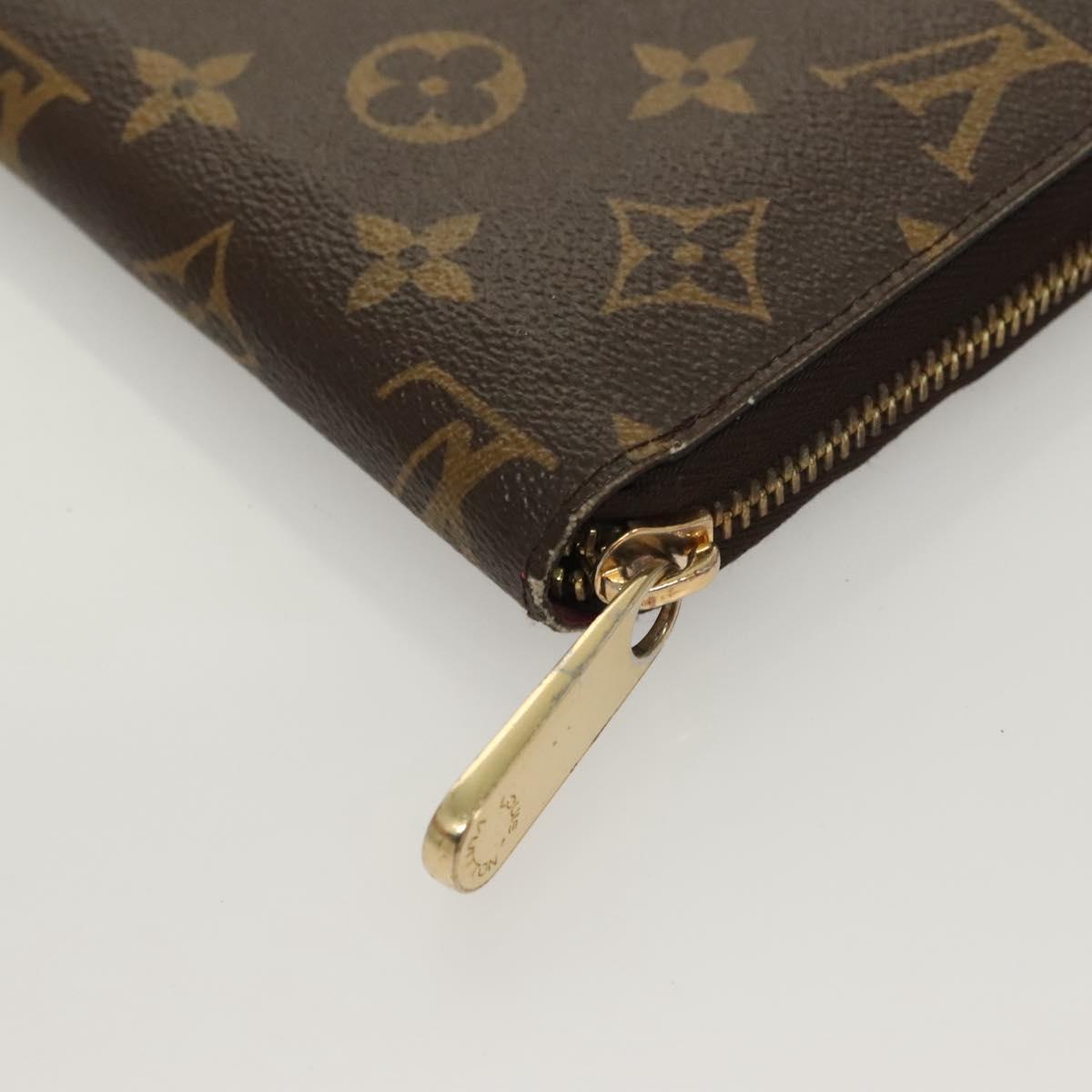 LOUIS VUITTON Monogram Holiday Collection Zippy Wallet M63379 LV Auth 130079