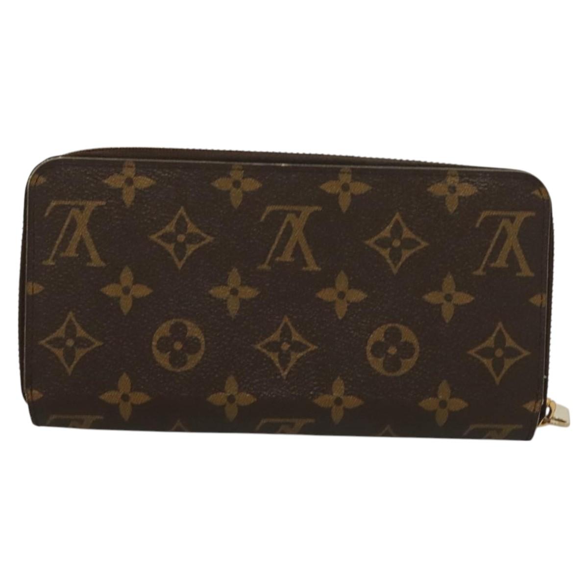LOUIS VUITTON Monogram Holiday Collection Zippy Wallet M63379 LV Auth 130079