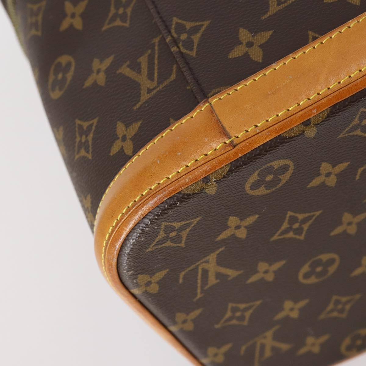 LOUIS VUITTON Monogram Nice Hand Bag 2way M47280 LV Auth 130087