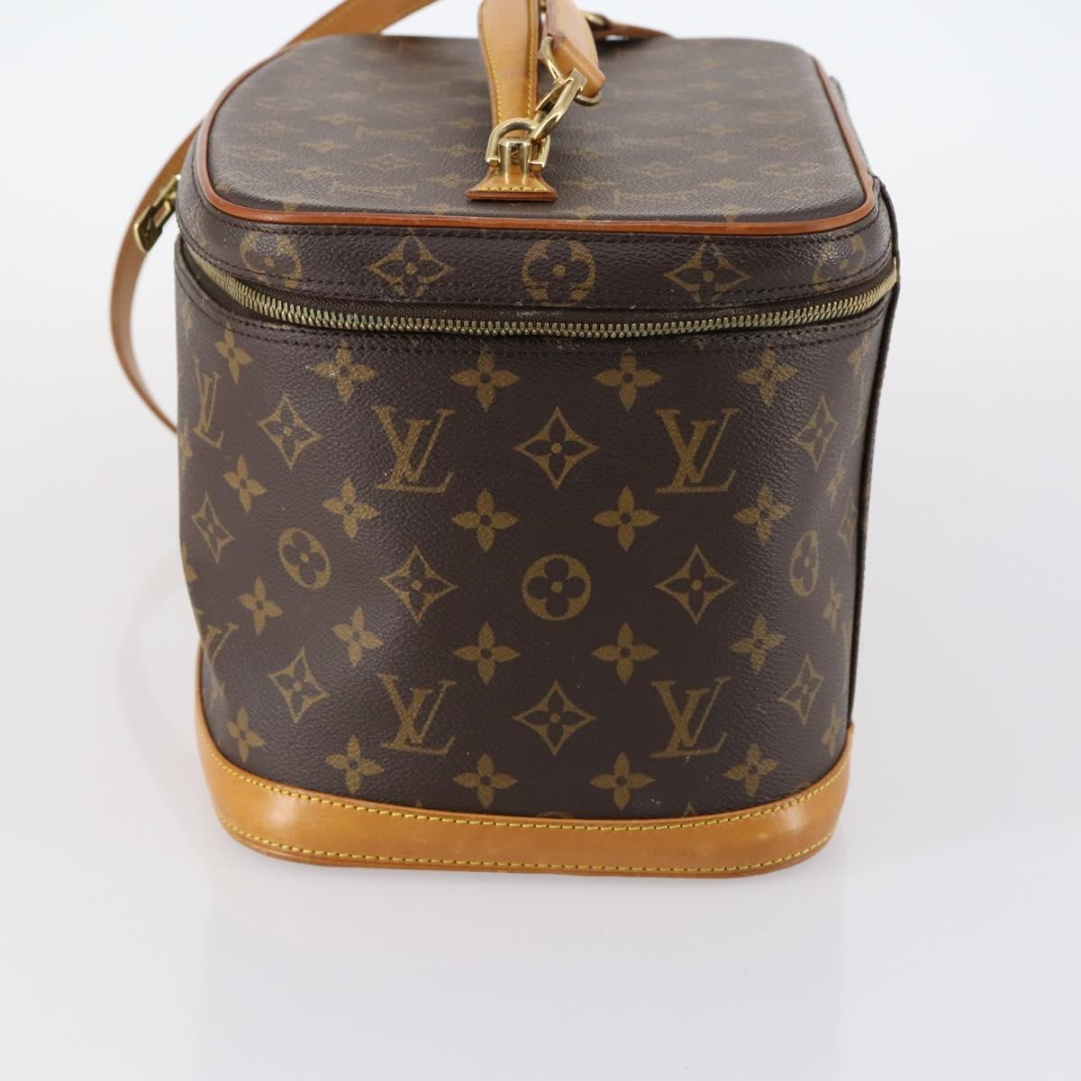 LOUIS VUITTON Monogram Nice Hand Bag 2way M47280 LV Auth 130087