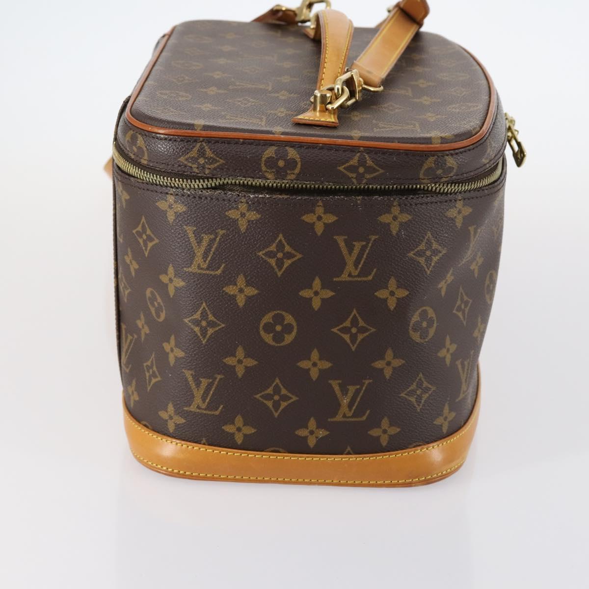 LOUIS VUITTON Monogram Nice Hand Bag 2way M47280 LV Auth 130087