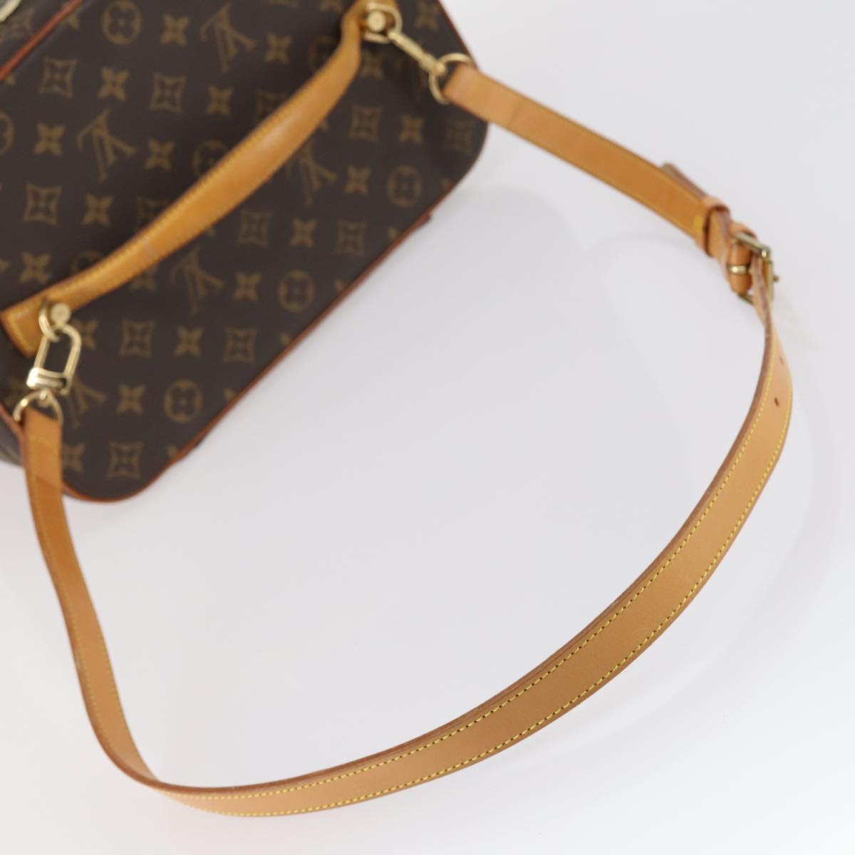 LOUIS VUITTON Monogram Nice Hand Bag 2way M47280 LV Auth 130087