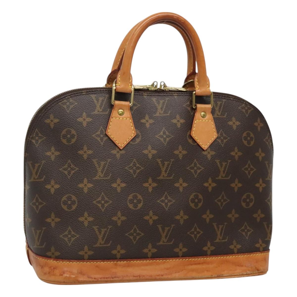 LOUIS VUITTON Monogram Alma Hand Bag M51130 LV Auth 130117