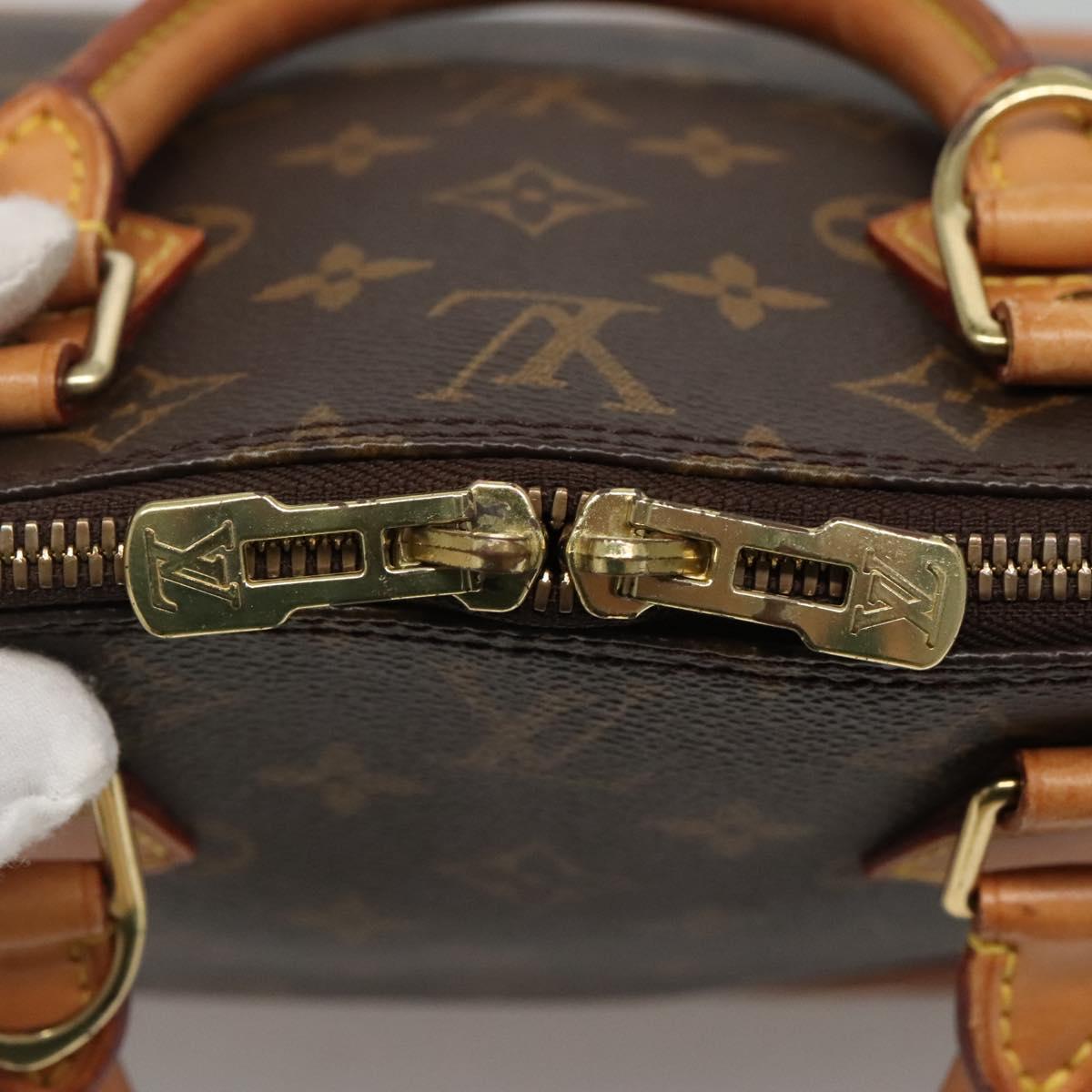 LOUIS VUITTON Monogram Alma Hand Bag M51130 LV Auth 130117