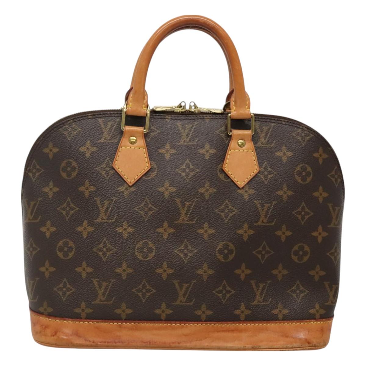 LOUIS VUITTON Monogram Alma Hand Bag M51130 LV Auth 130117