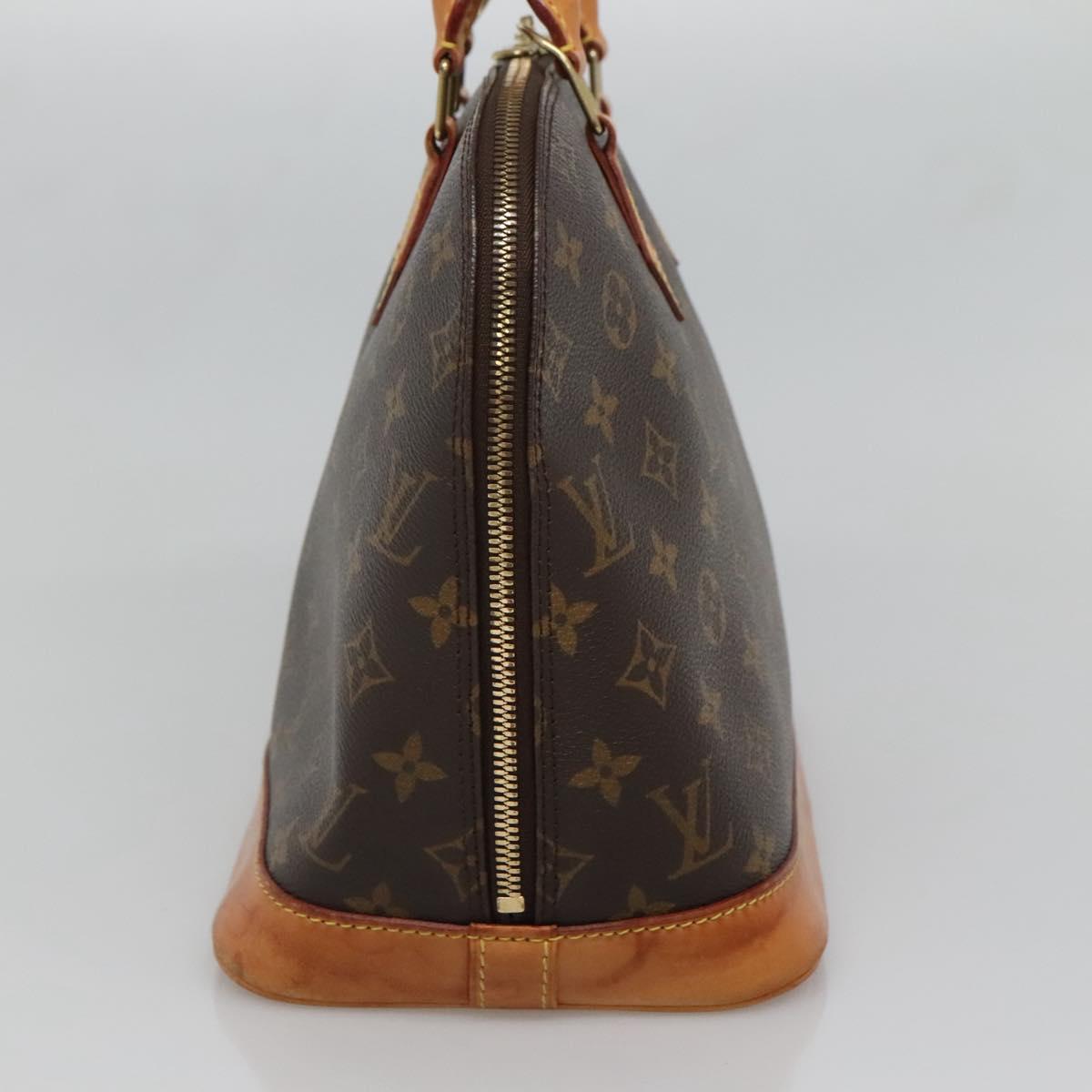 LOUIS VUITTON Monogram Alma Hand Bag M51130 LV Auth 130117