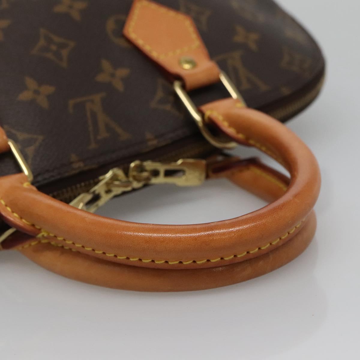 LOUIS VUITTON Monogram Alma Hand Bag M51130 LV Auth 130117