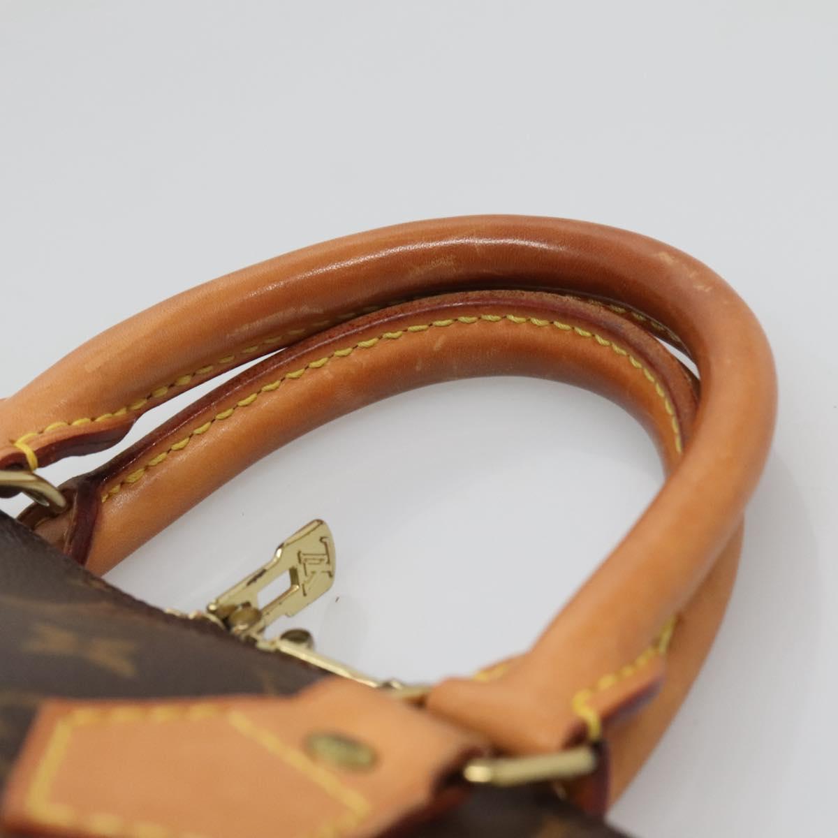 LOUIS VUITTON Monogram Alma Hand Bag M51130 LV Auth 130117