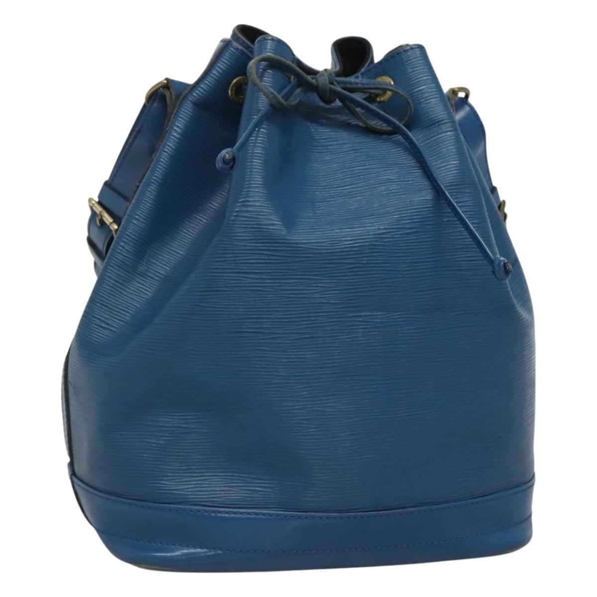 LOUIS VUITTON Epi Noe Shoulder Bag Toledo Blue M44005 LV Auth 130128