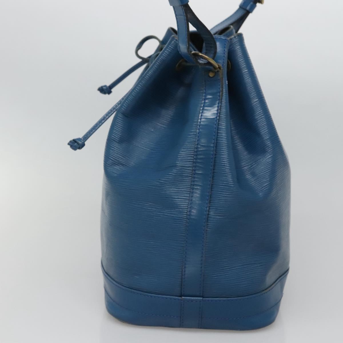 LOUIS VUITTON Epi Noe Shoulder Bag Toledo Blue M44005 LV Auth 130128